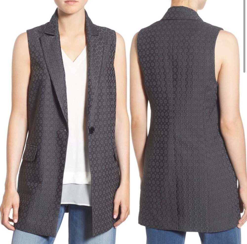 Chelsea28 Workwear Longline Vest Size Small